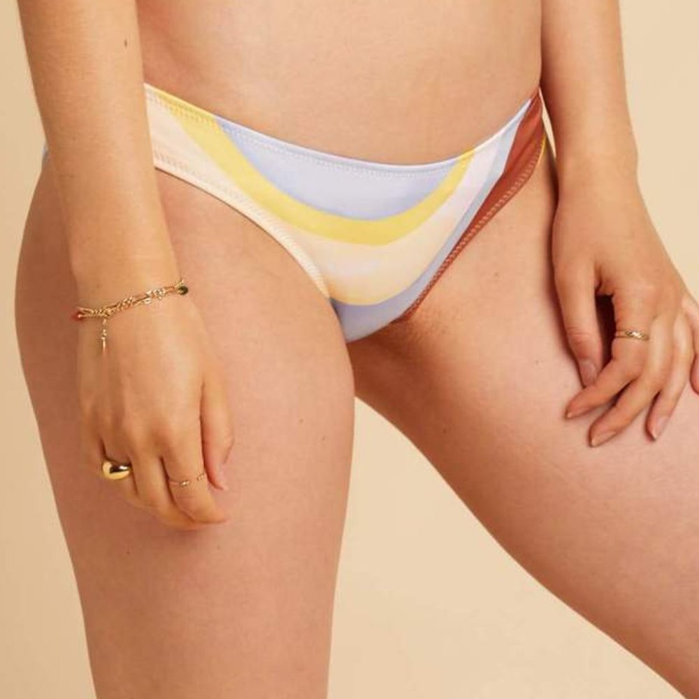 NEW! Solid & Stripe Elle Wave Bikini Bottom